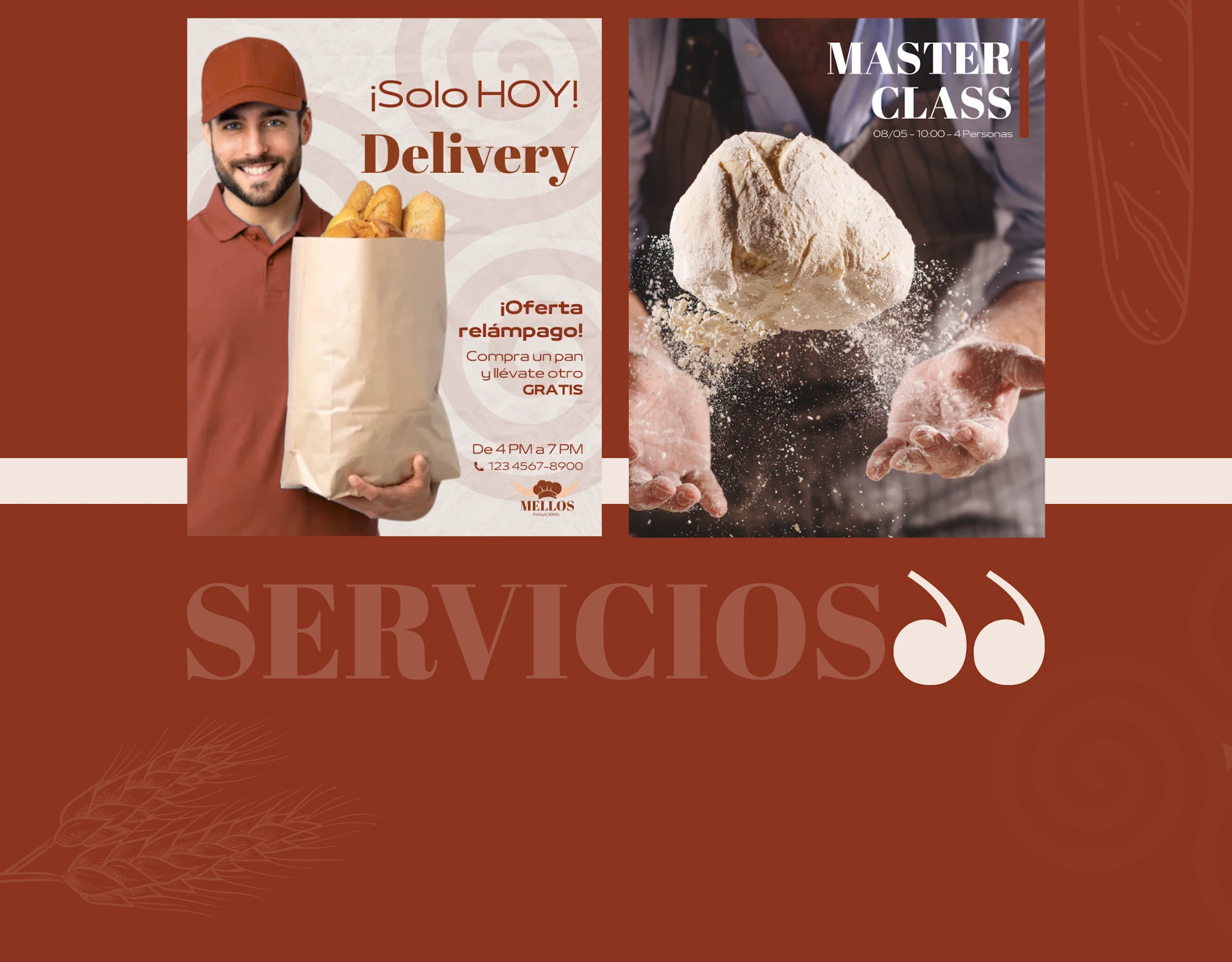 Diseño de post de ofertas para Panadería