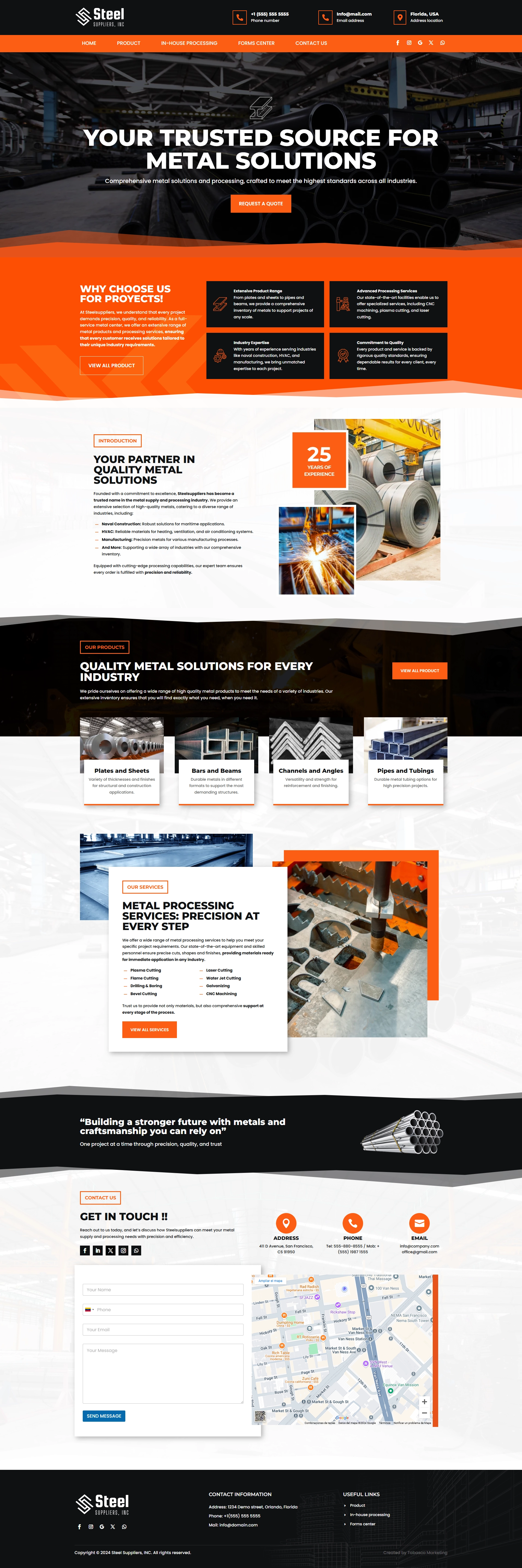 Diseño web para negocios industriales